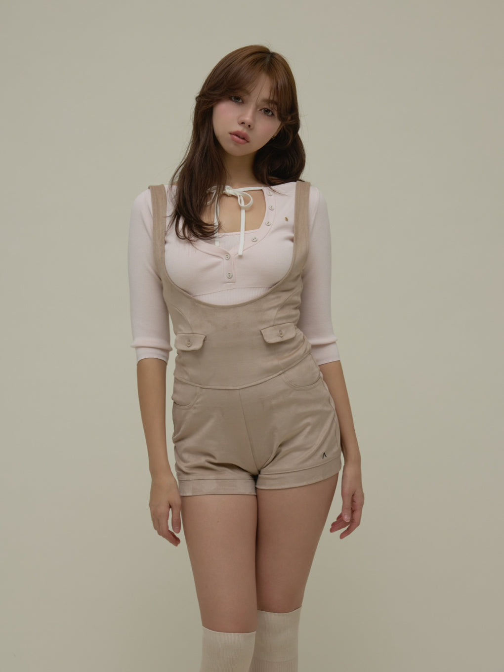 ANDMARY】Hein ribbon knit tops