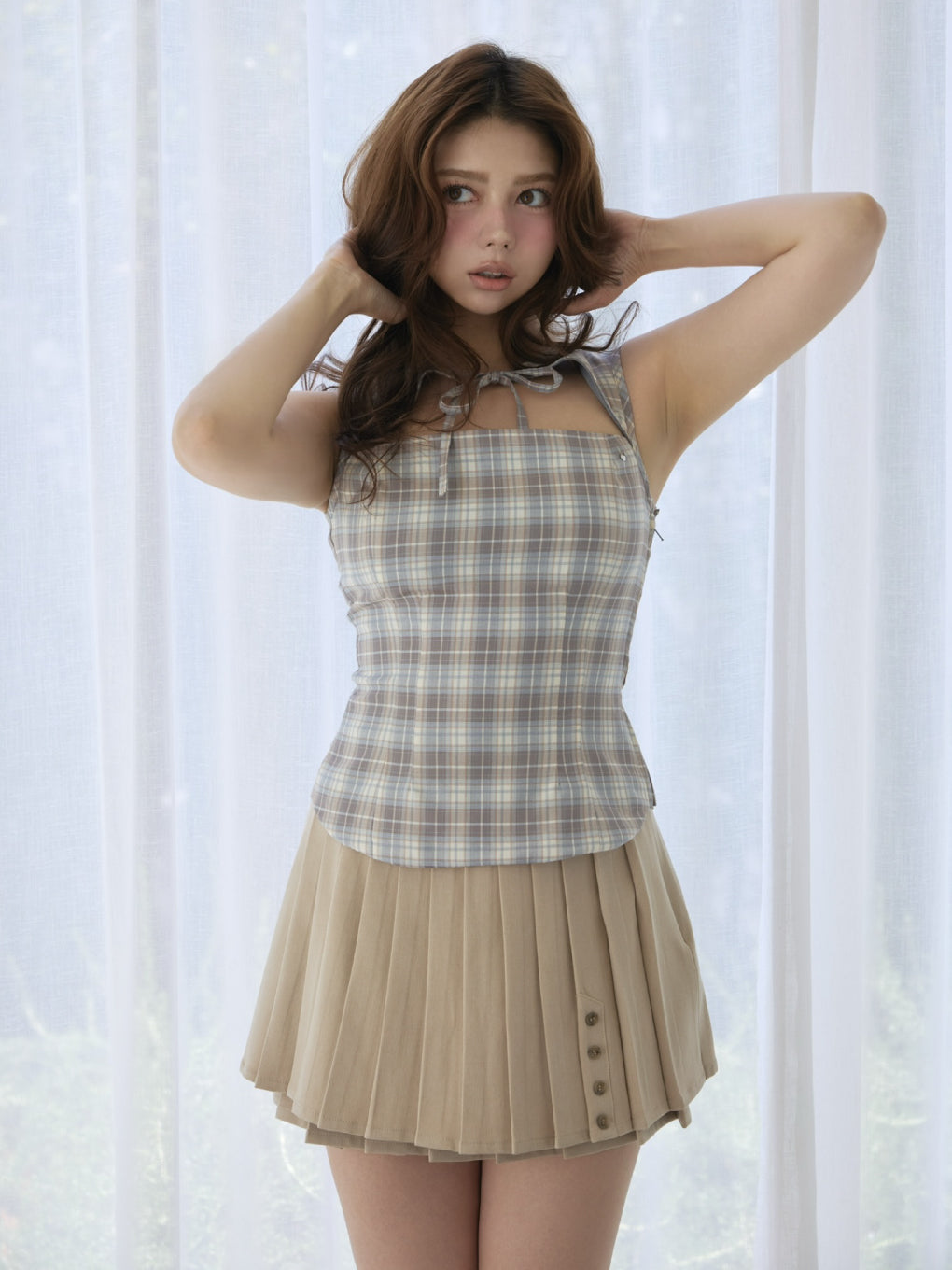 Serra ribbon tops