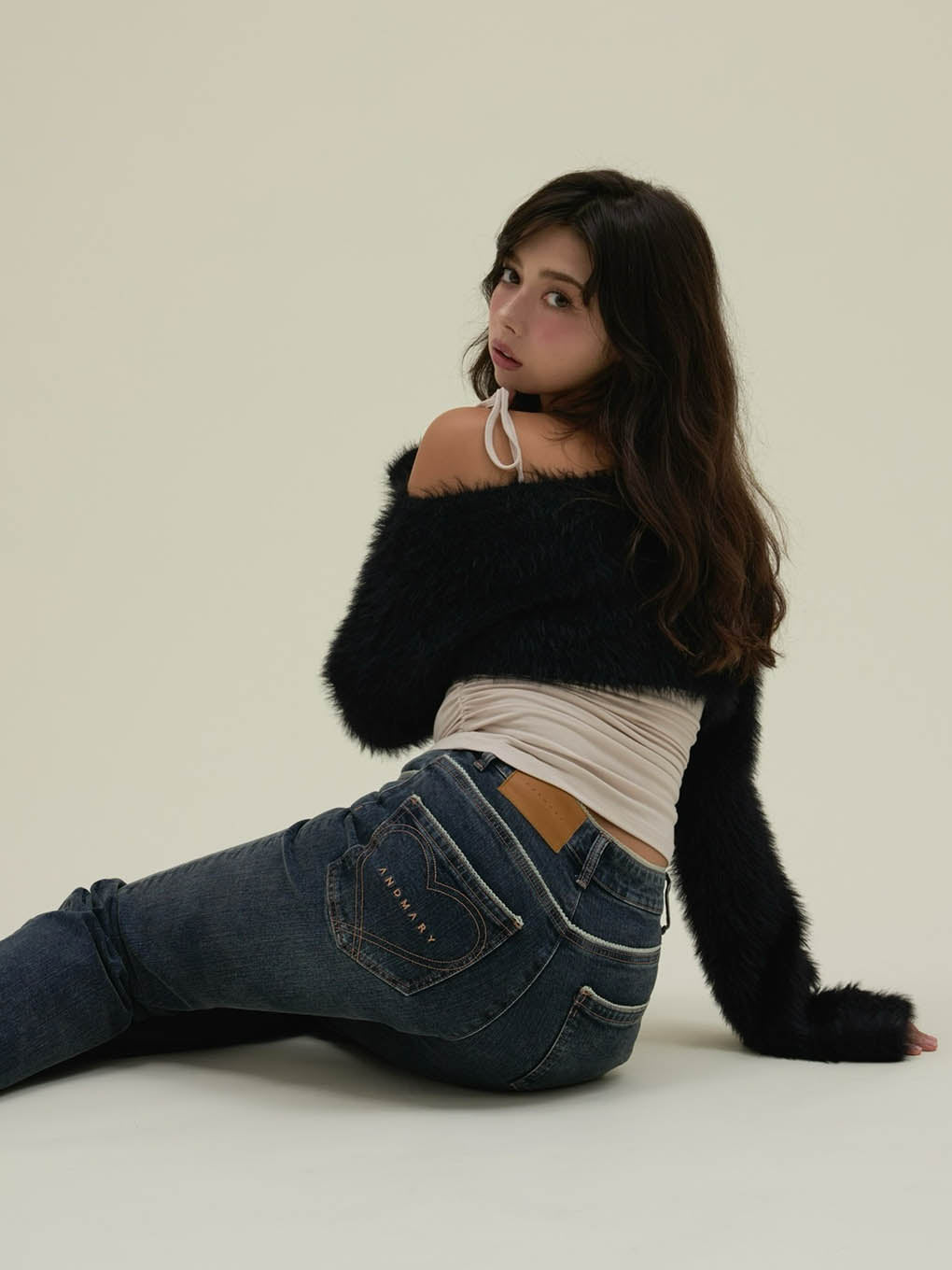 Aniya fluffy knit set