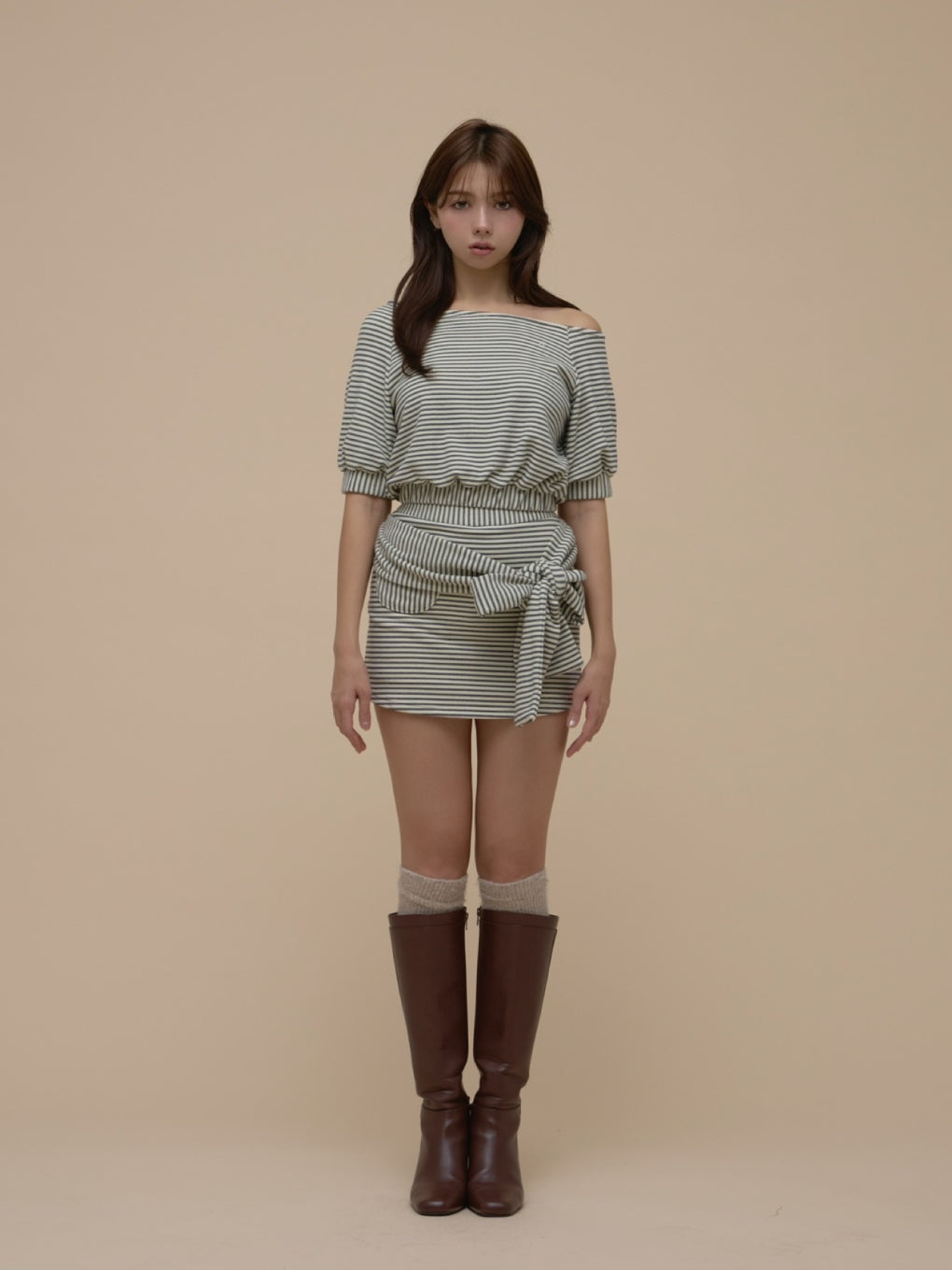 ANDMARY】Connie ribbon set up