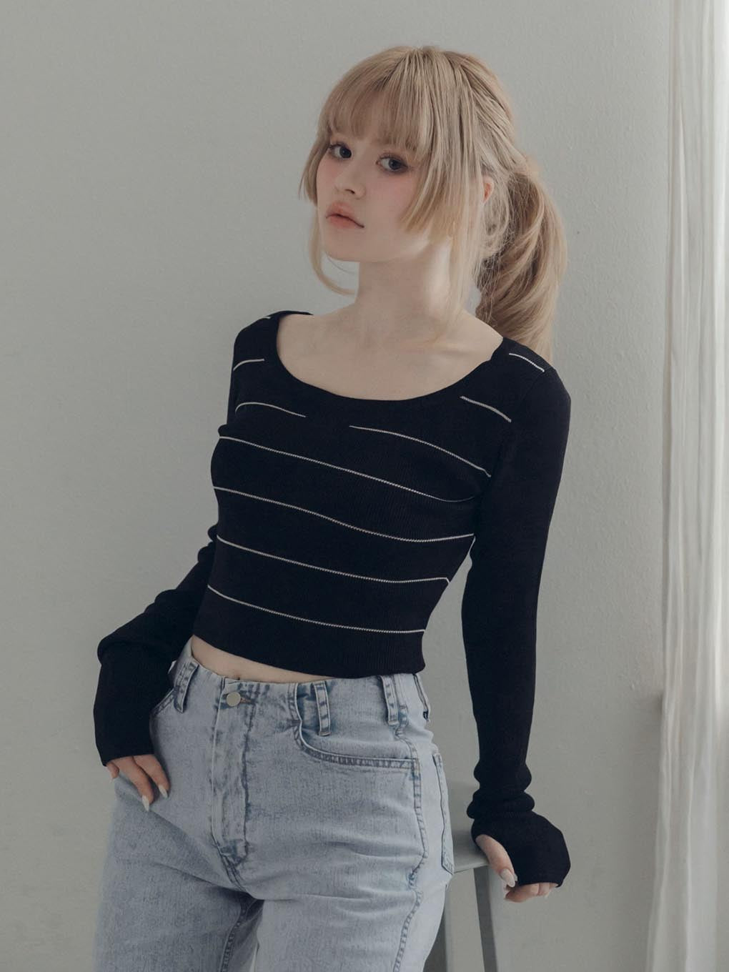 Connie knit tops