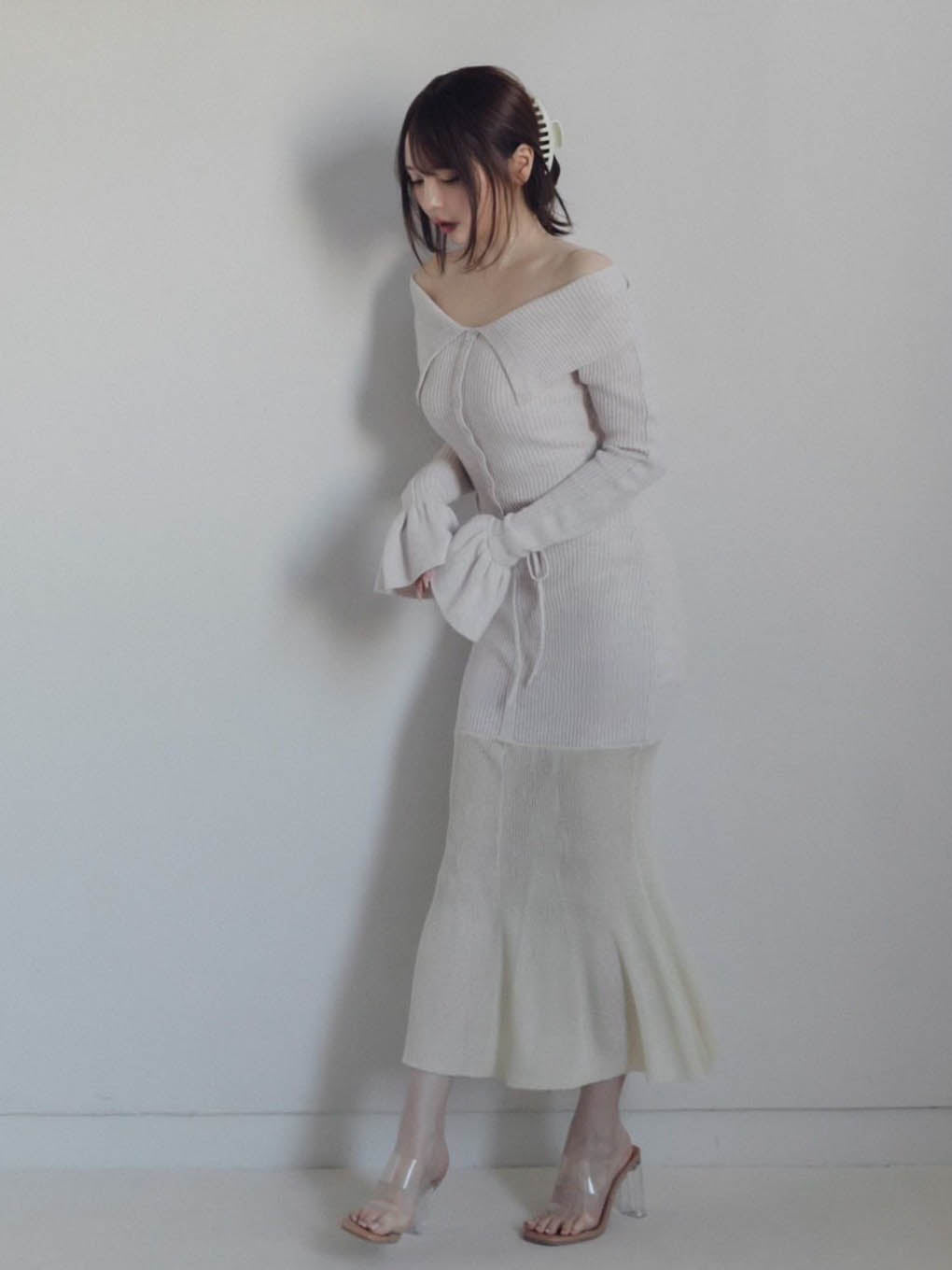ANDMARY】Emma silky dress