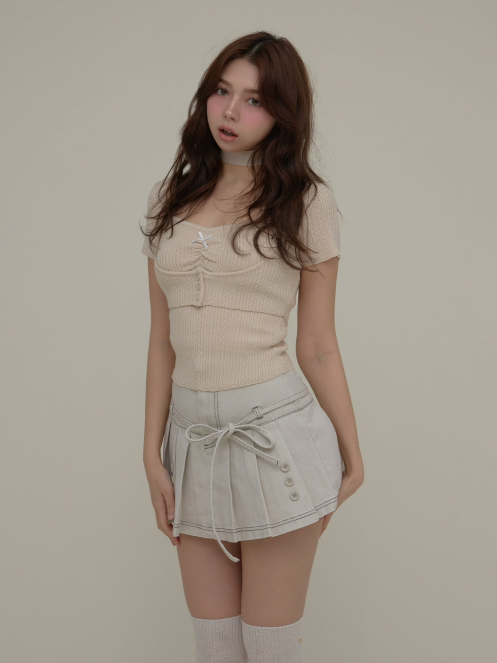 ANDMARY】Frida knit set