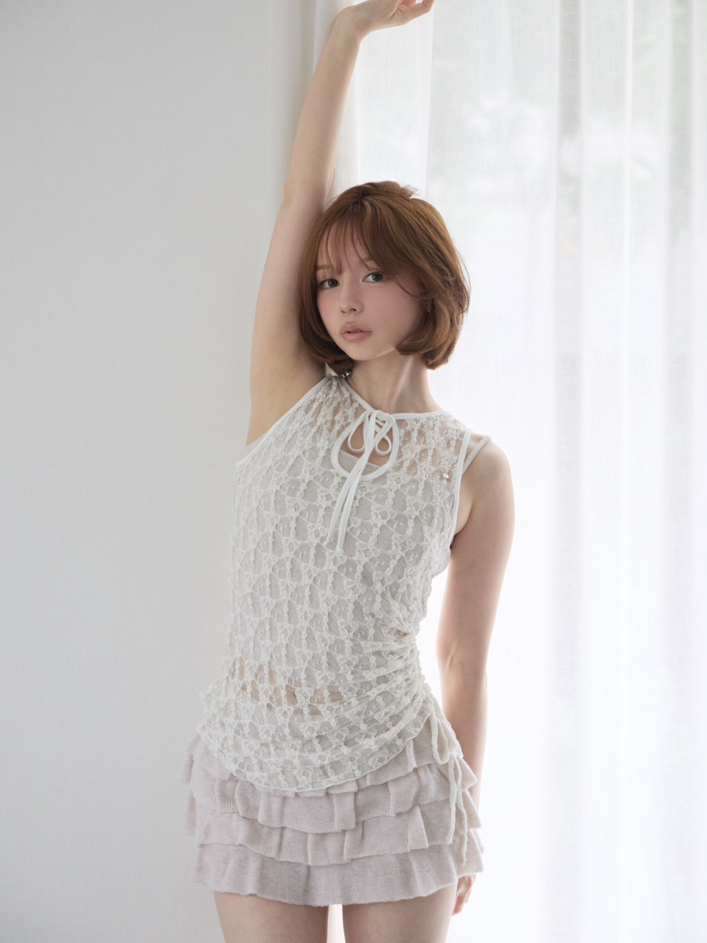 ANDMARY】Sofia lace ribbon set up
