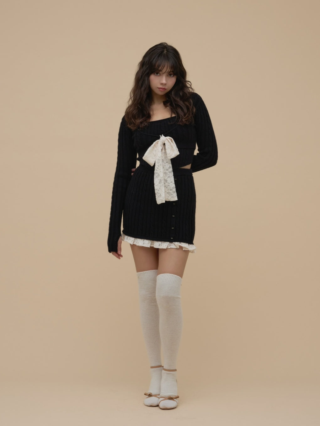 も*も様 andmary ANDMARY】Sasha lace set up