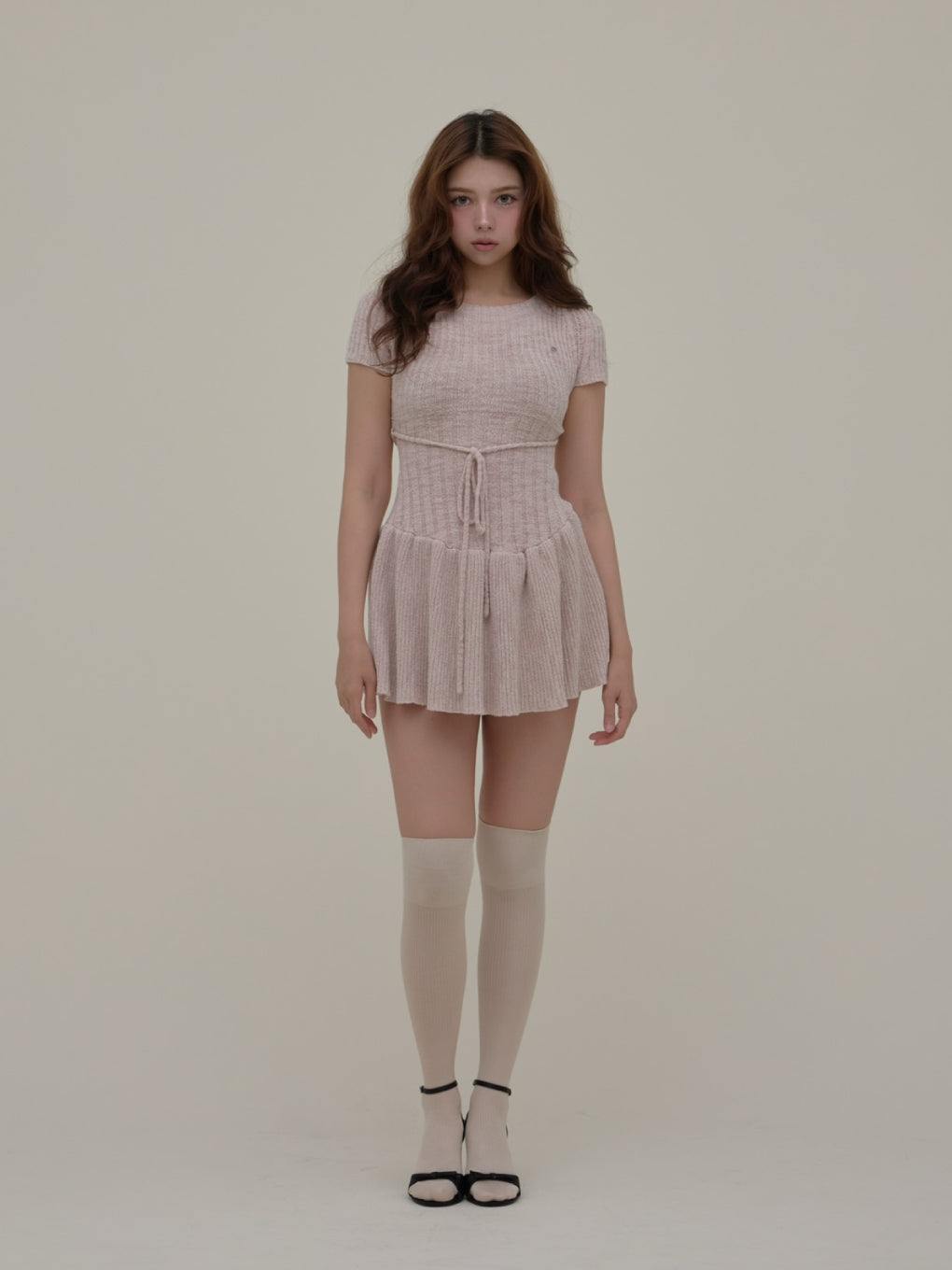 Luna flare mini dress