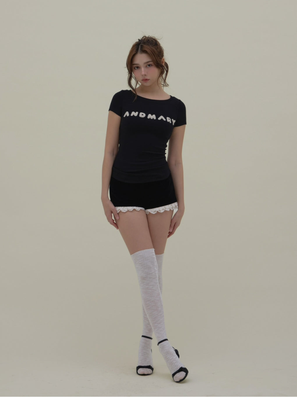 ANDMARY】Mary logo tops