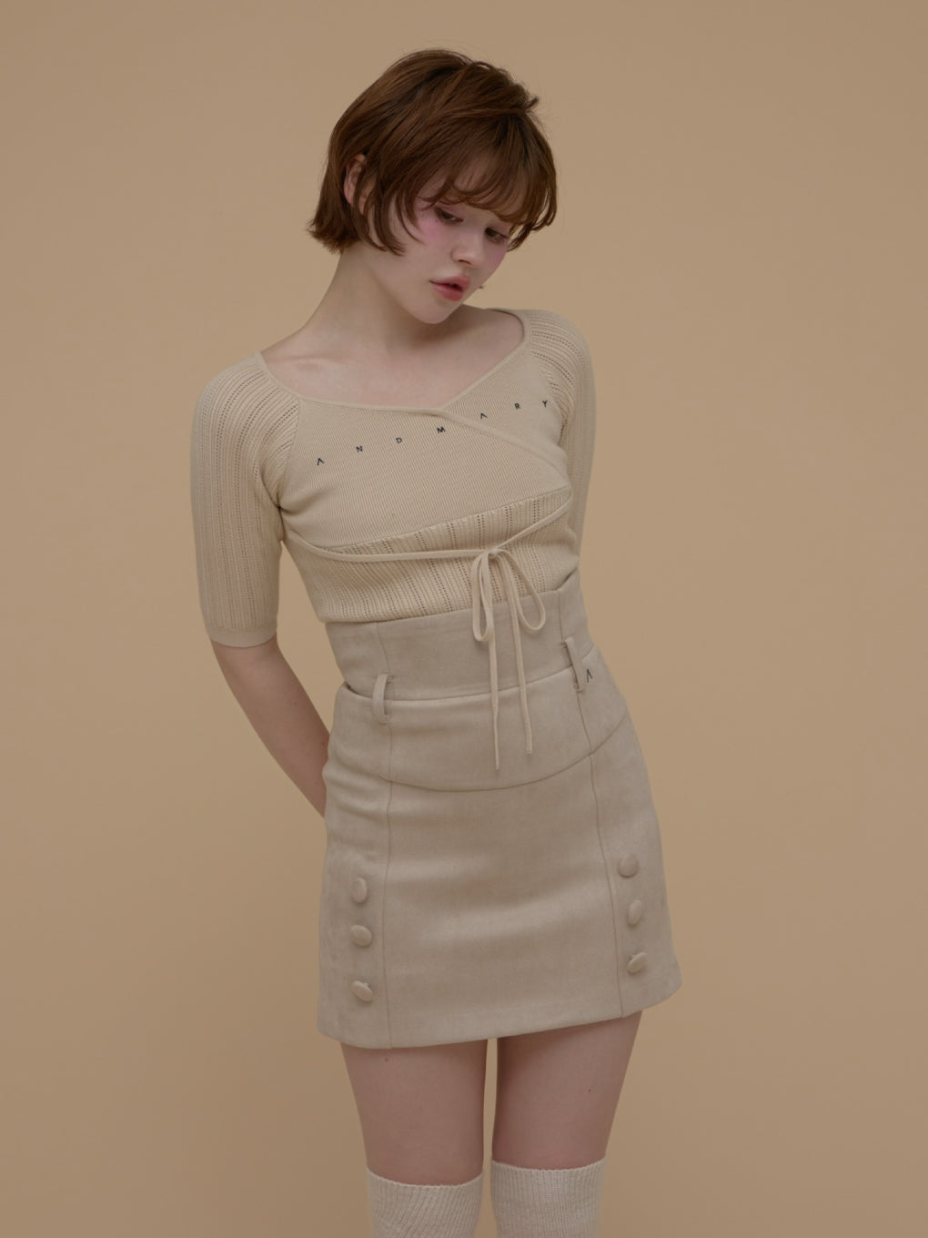 ANDMARY】Aria cachecouer tops