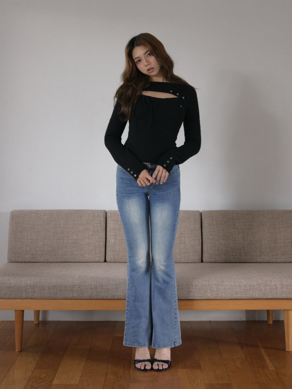ANDMARY】Nina ribbon tops