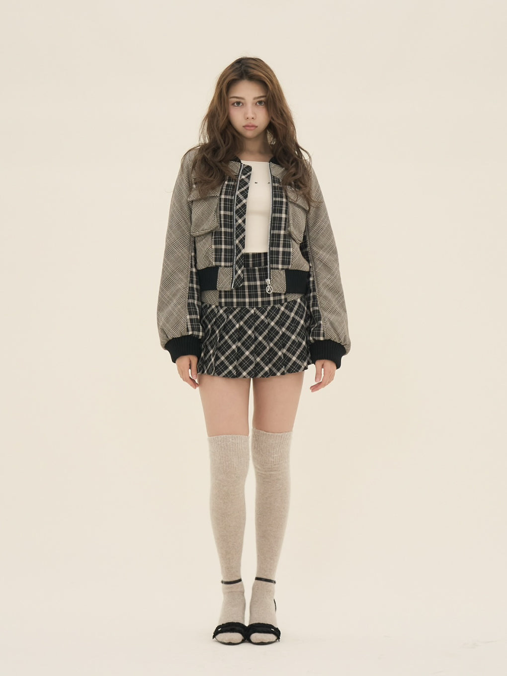 Coco check jacket