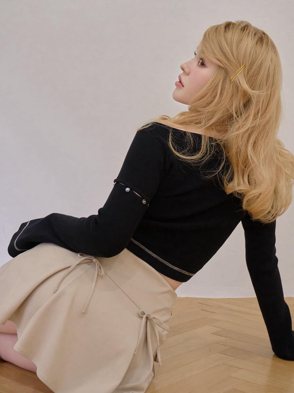 ANDMARY】Nina flare mini skirt