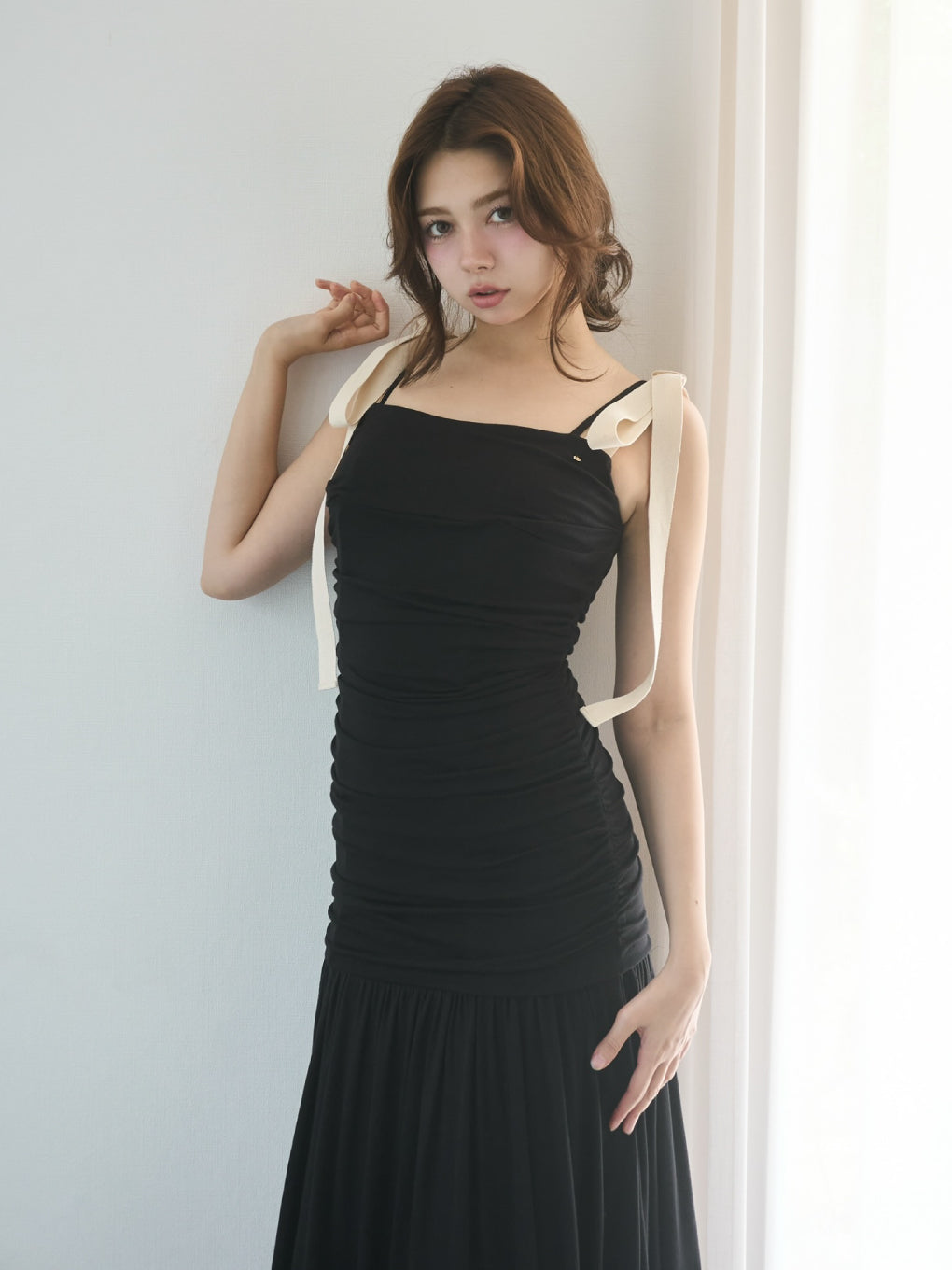Nova gather long dress