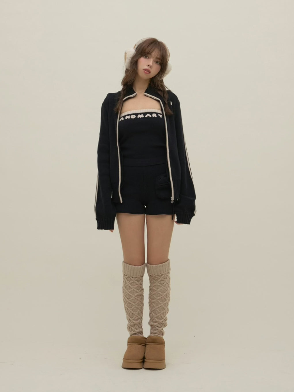 ANDMARY】Zoe full zip set up