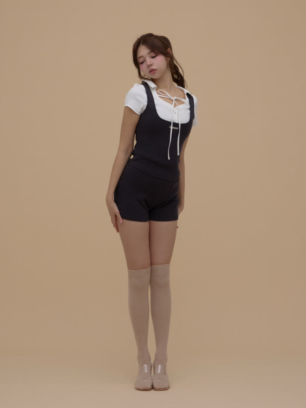 ANDMARY】baby knit knee high sox