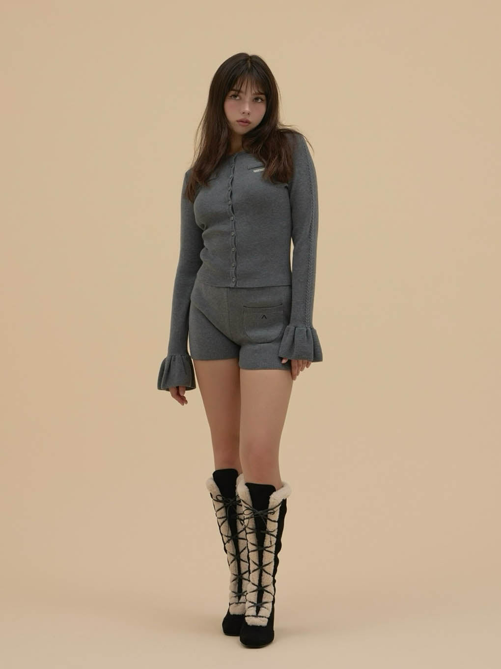 Pansy knit set up