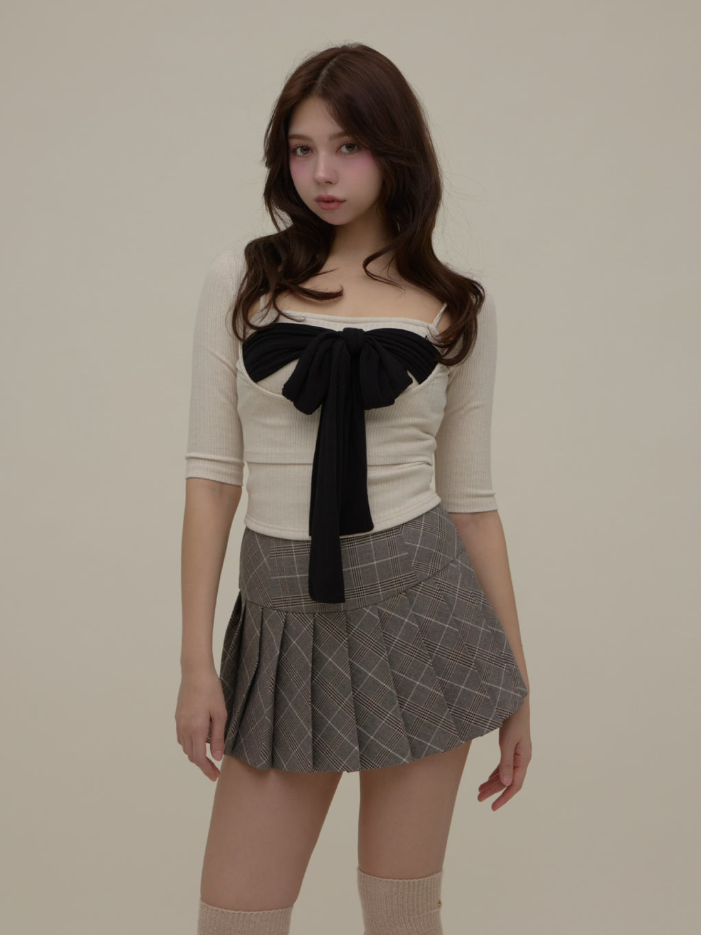 ANDMARY】Stella ribbon tops