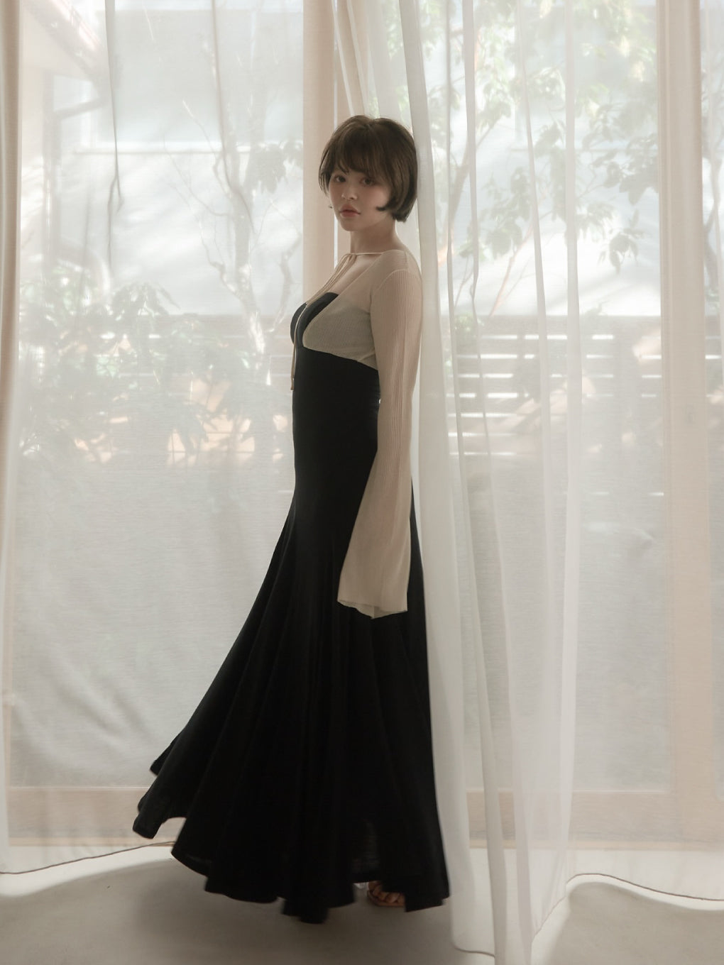 ANDMARY】Sara silky dress
