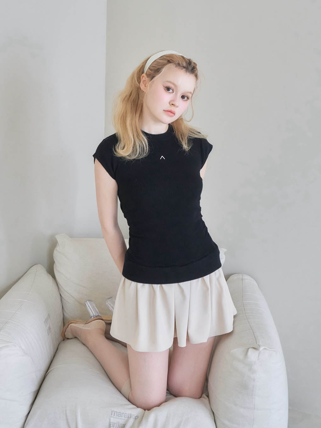 ANDMARY】Demi knit mini dress