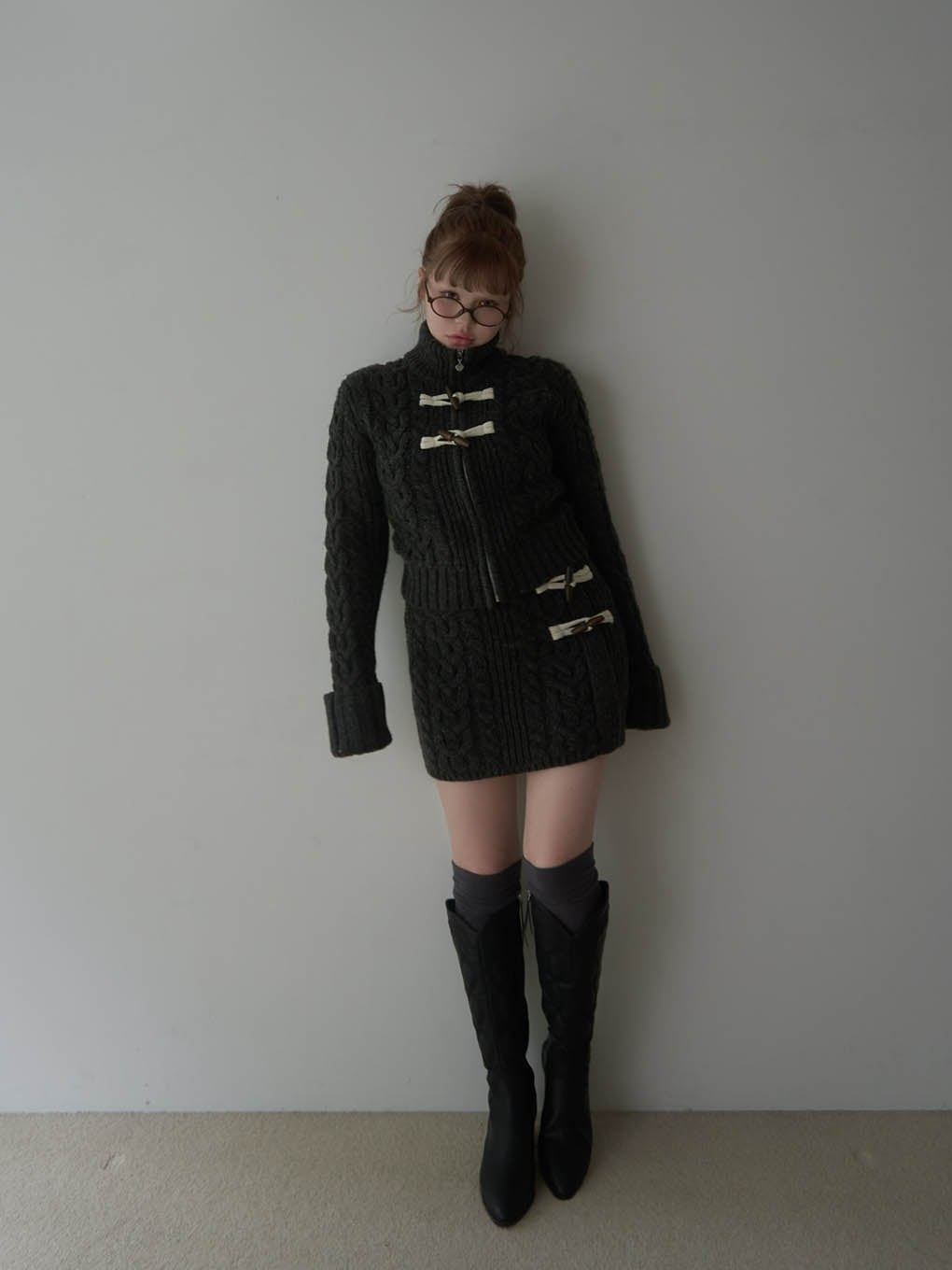 Kelly toggle knit set up