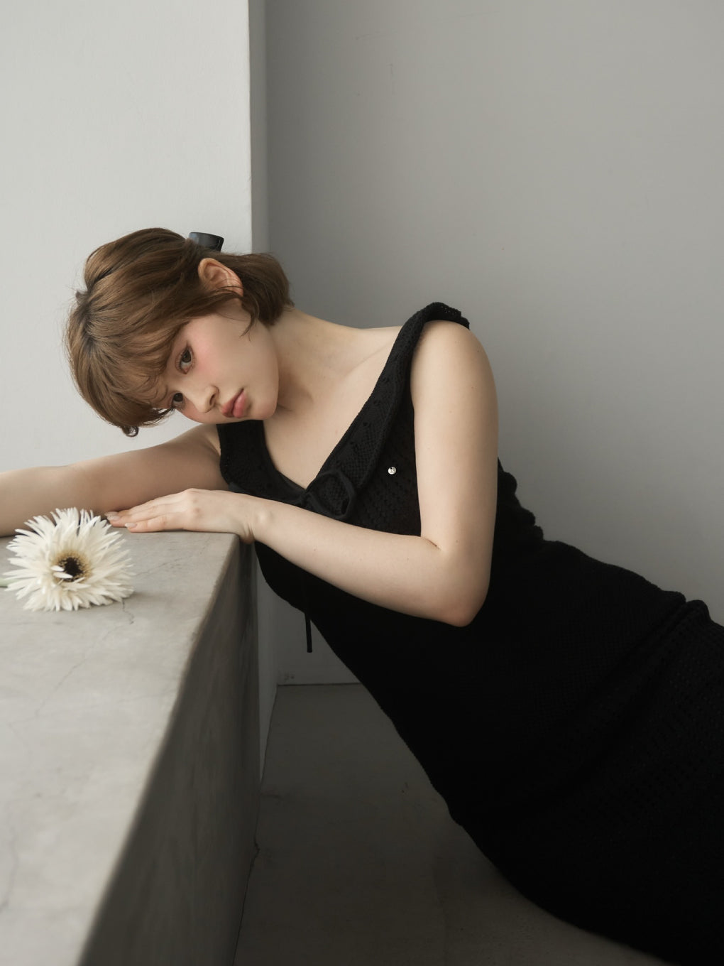 ANDMARY】Lily knit long dress