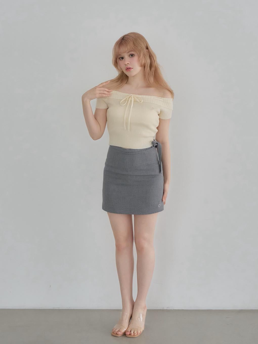 Heart point skirt