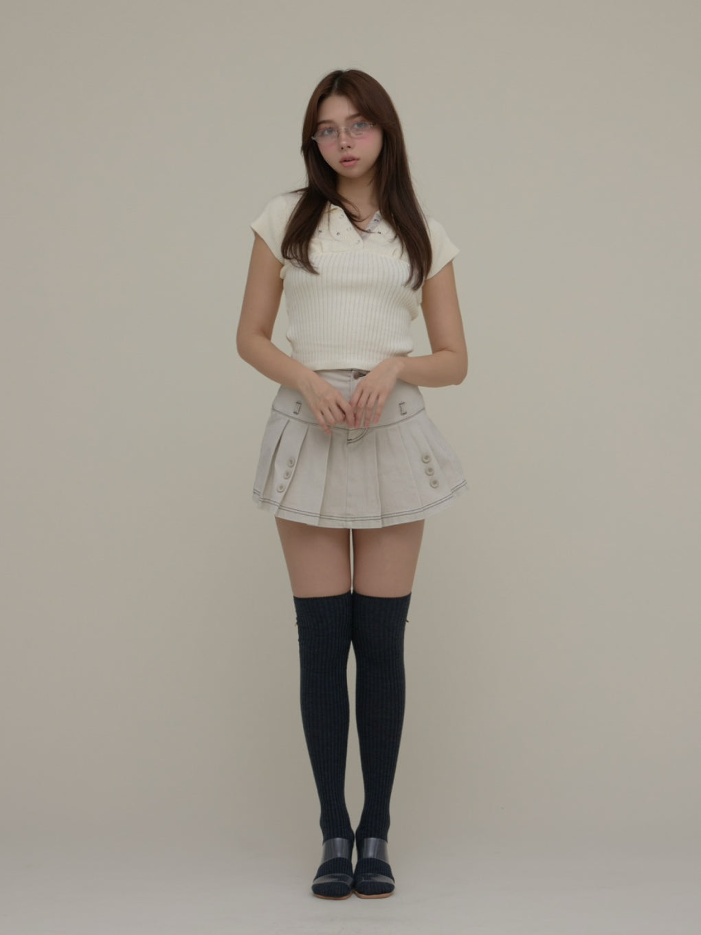 ANDMARY】Lindsay logo tops