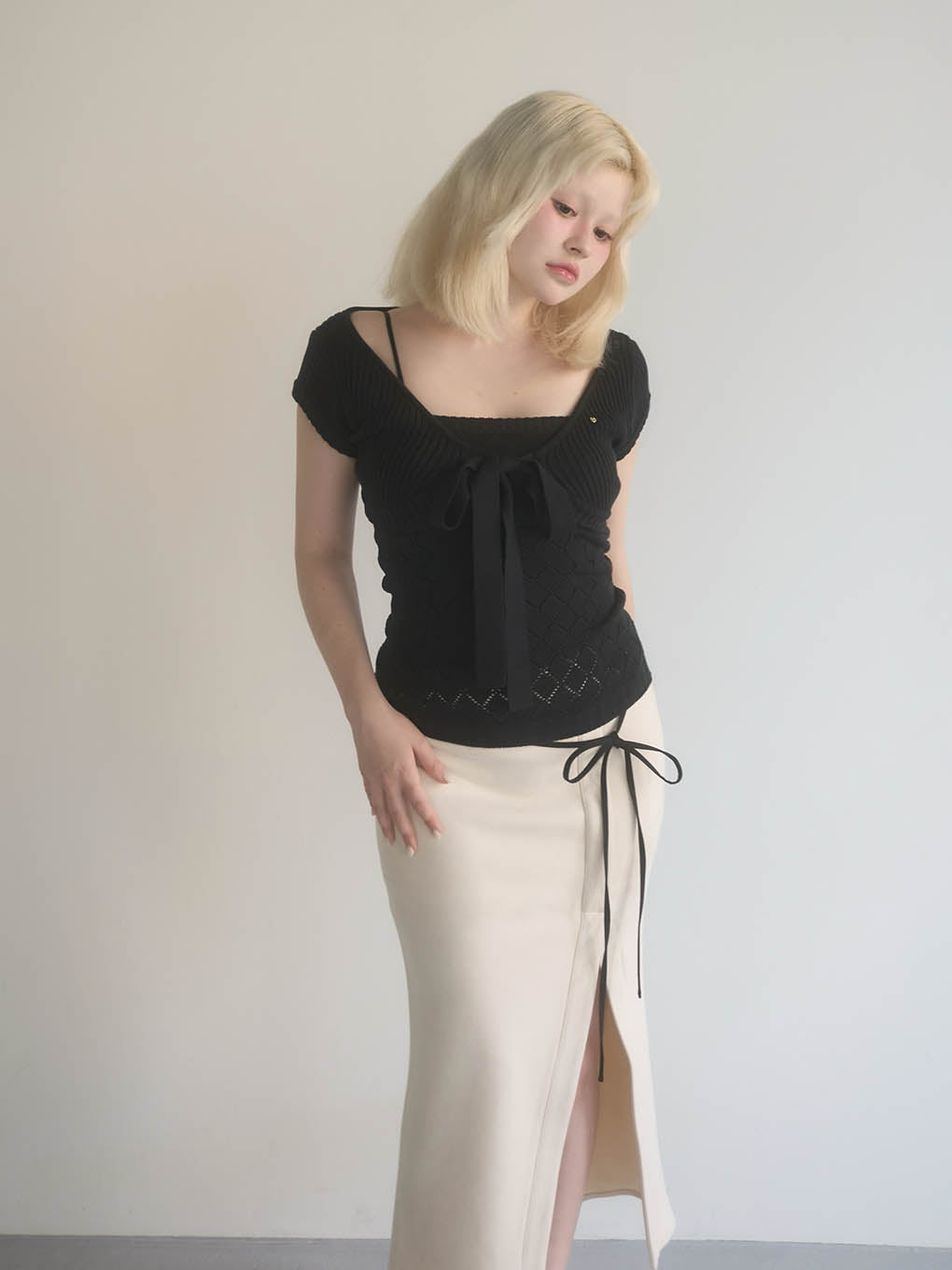 Ribbon mermaid skirt