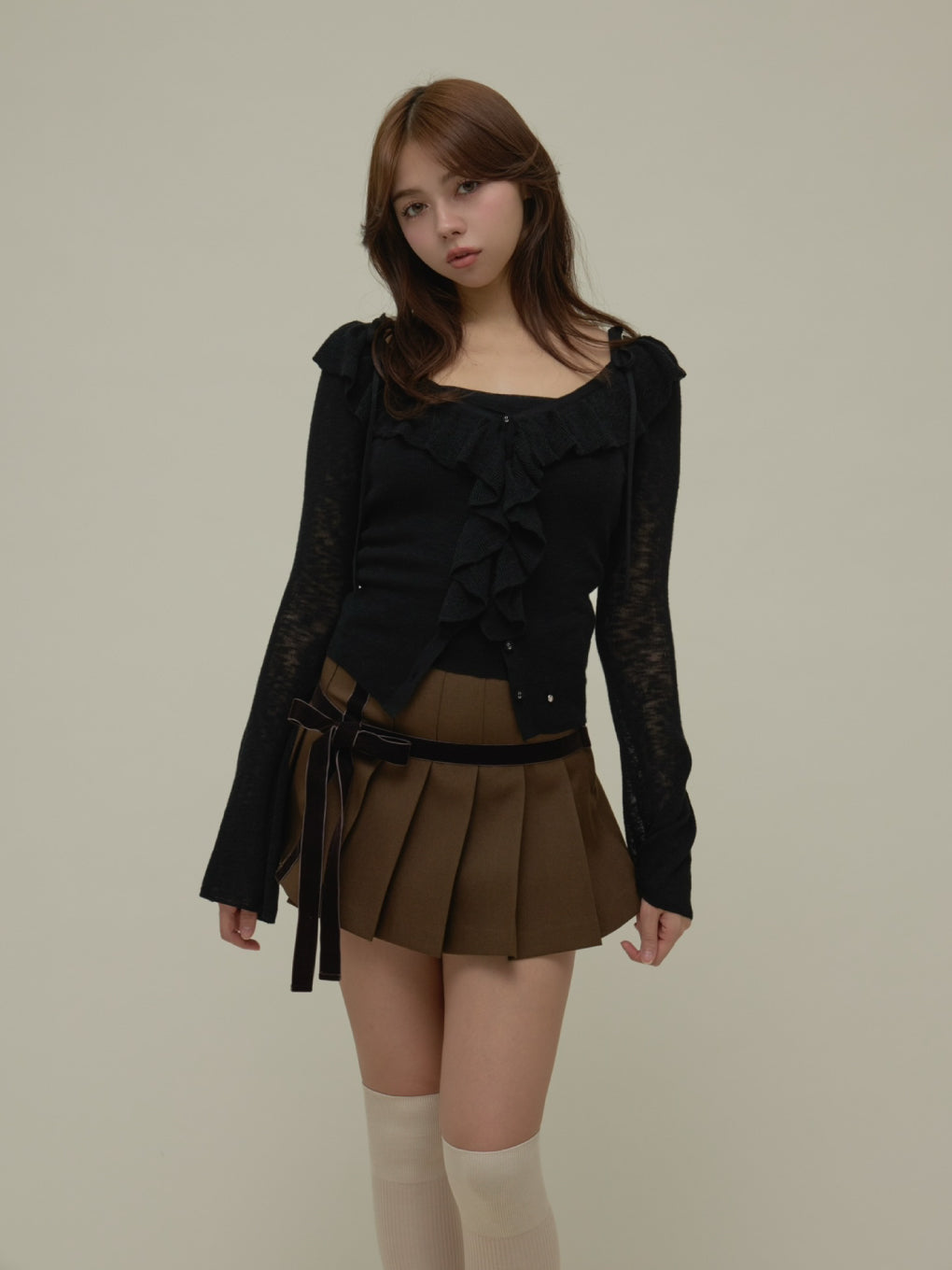 ANDMARY】Fiona ruffle tops