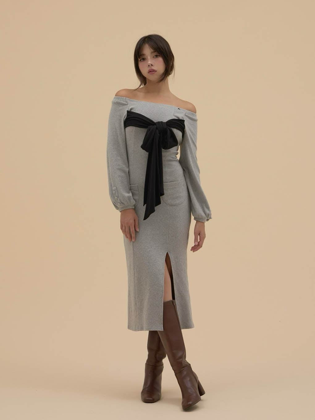 Ella ribbon dress