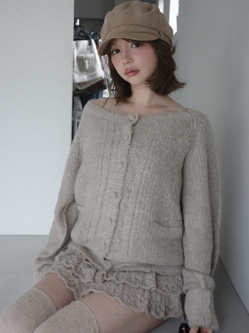 Riri crochet knit set up