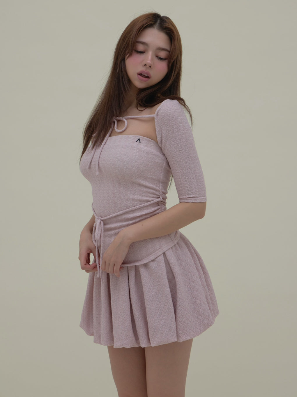 ANDMARY】Nina balloon skirt set up