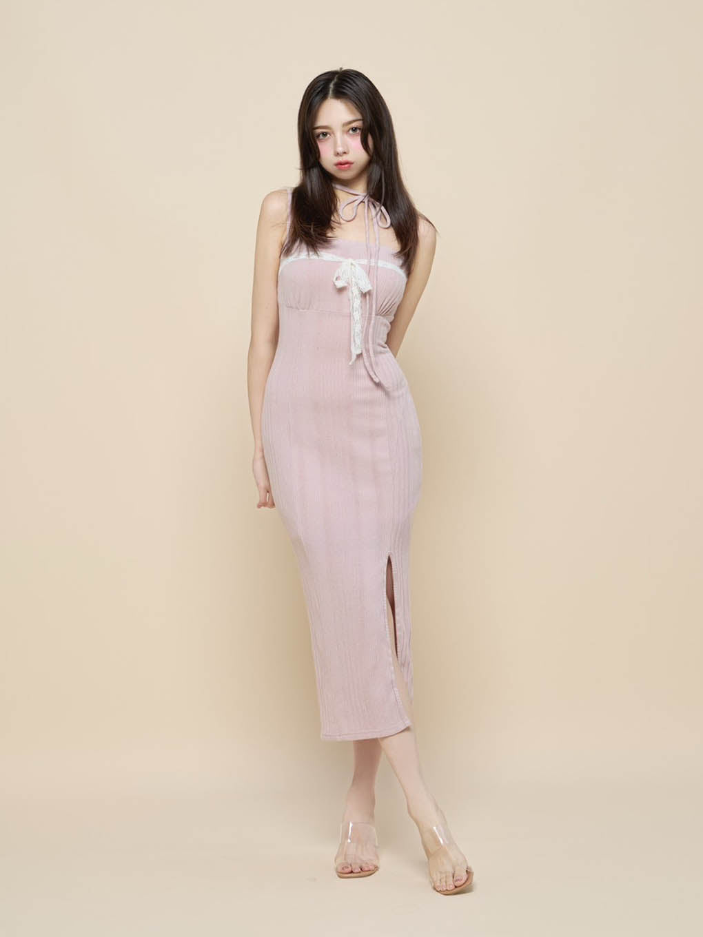 ANDMARY】Della ribbon dress
