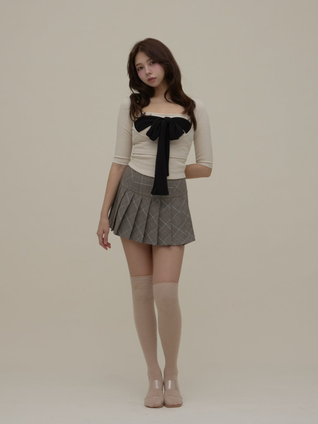 ANDMARY】Stella ribbon tops