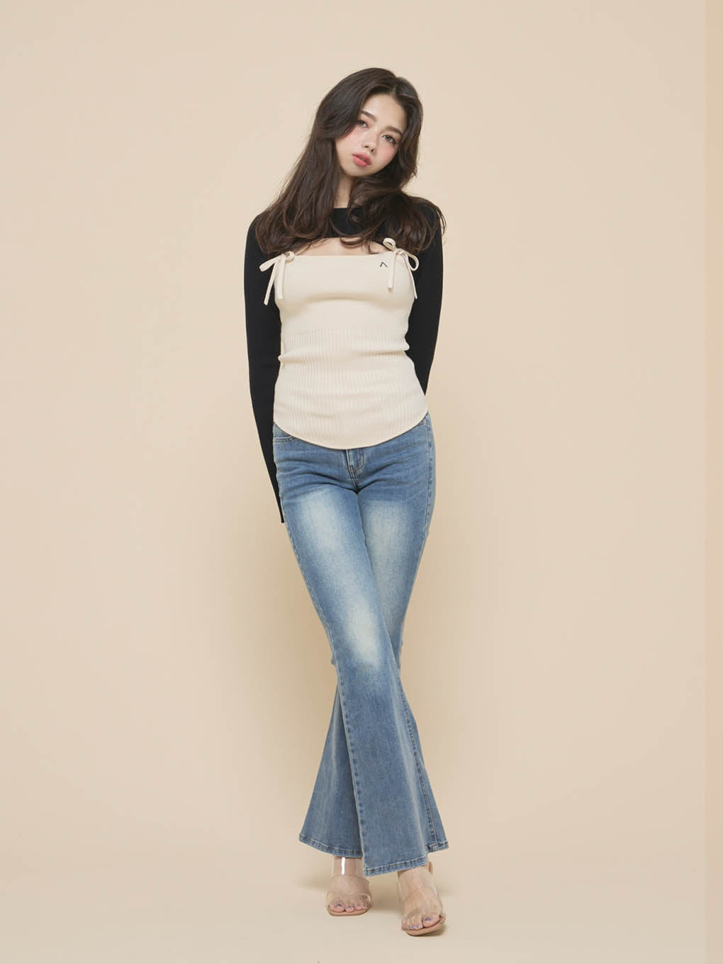 Bebe ribbon set tops
