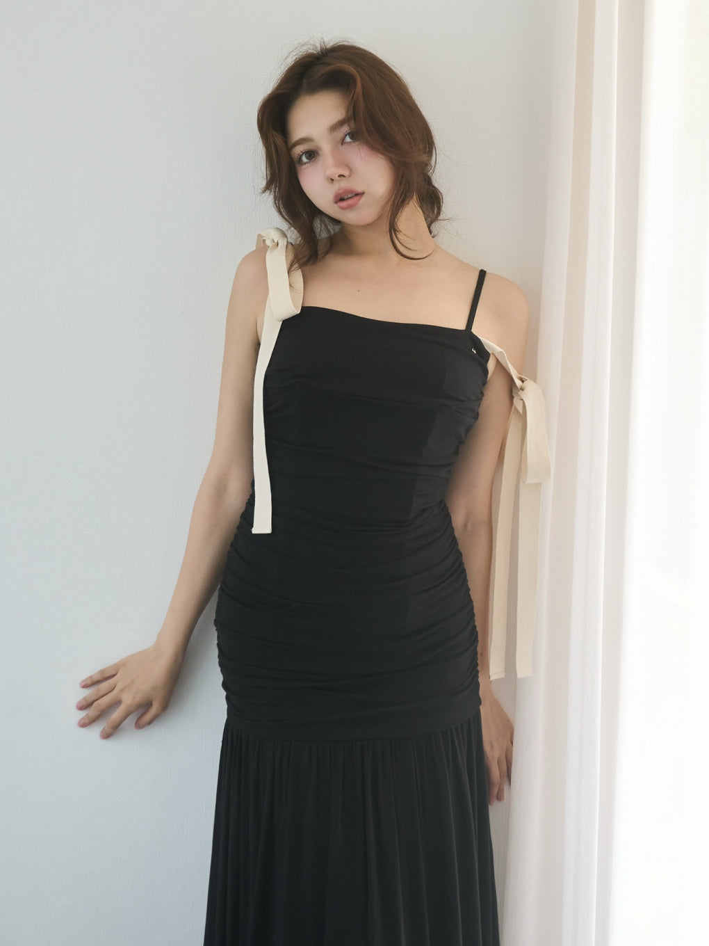 Nova gather long dress