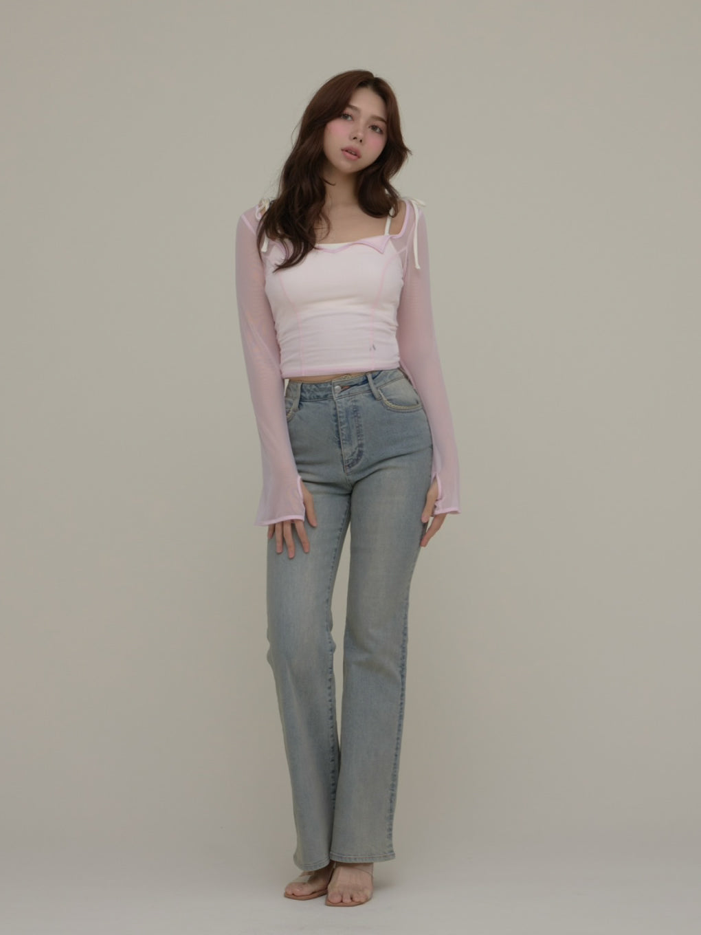 ANDMARY】Roy tulle set tops