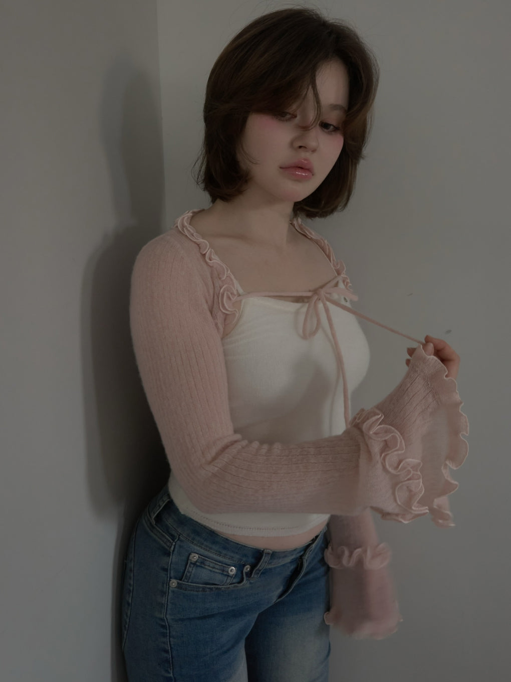 Nola frill set tops
