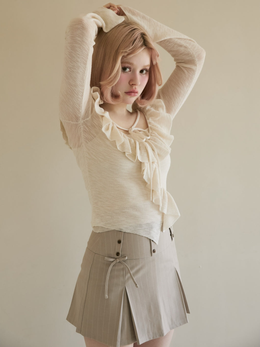 ANDMARY】Alison frill tops