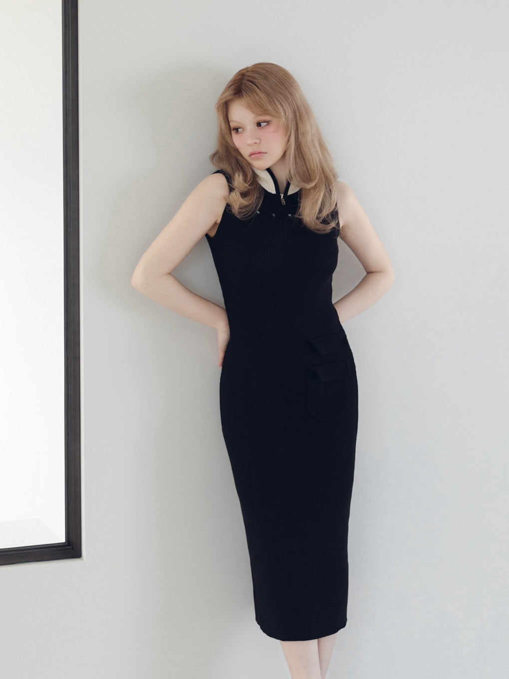 ANDMARY】Leila knit long dress