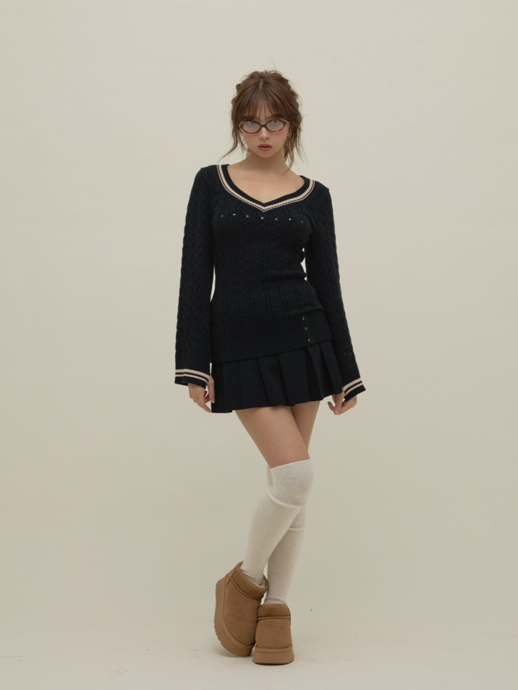 Yuhua school knit set up