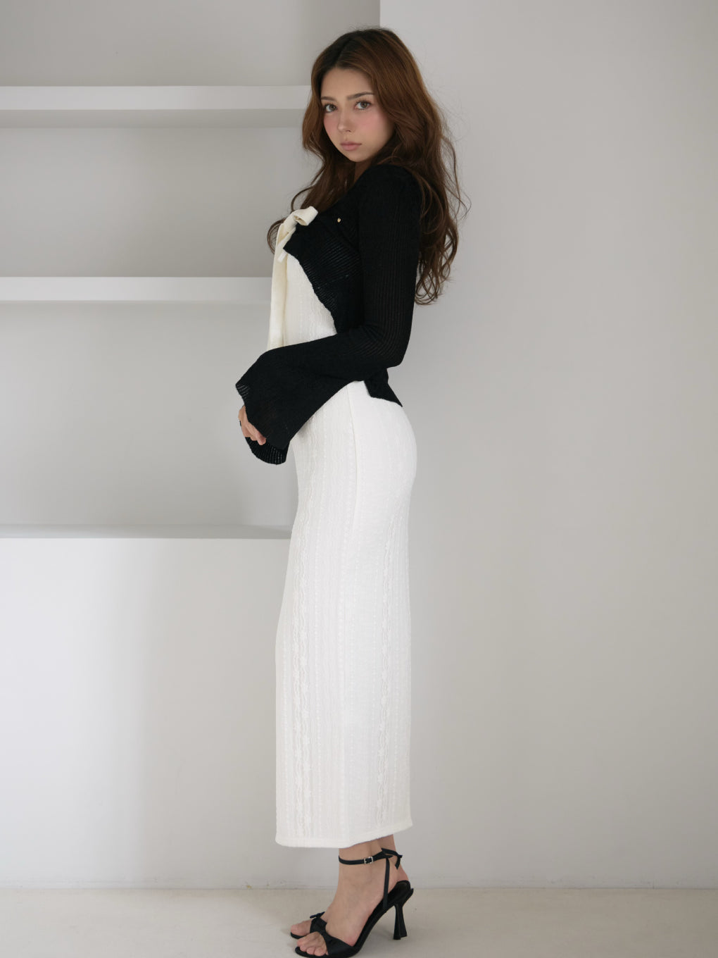 ANDMARY】Aria flower set long dress