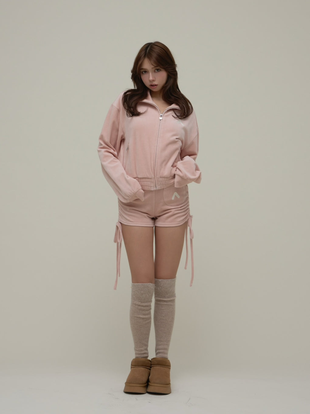 トップス andmary Katie track jersey set up ANDMARY】Katie track jersey set up