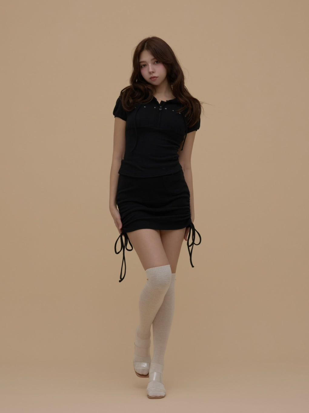 【新品タグ付】ANDMARY Baby knit babushka アンドマリー ANDMARY】Baby knit babushka