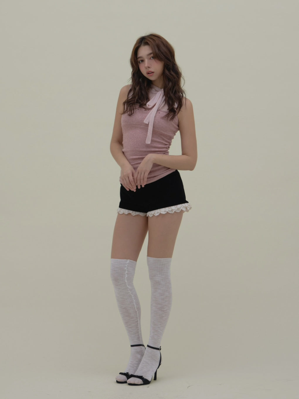 ANDMARY】Amy ribbon tops