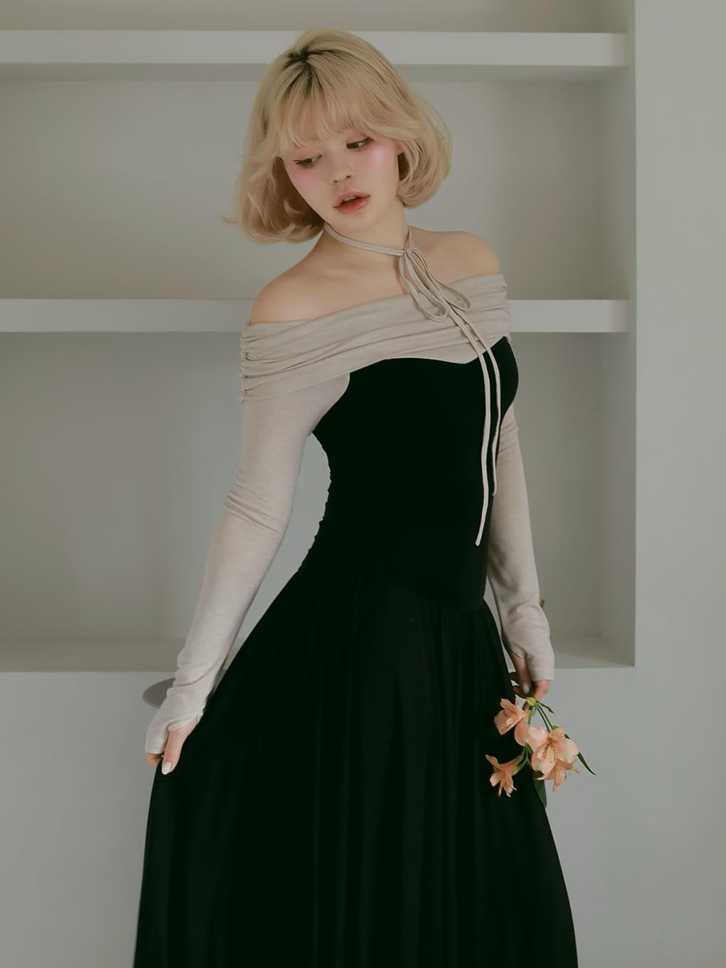 Olga offshoulder dress