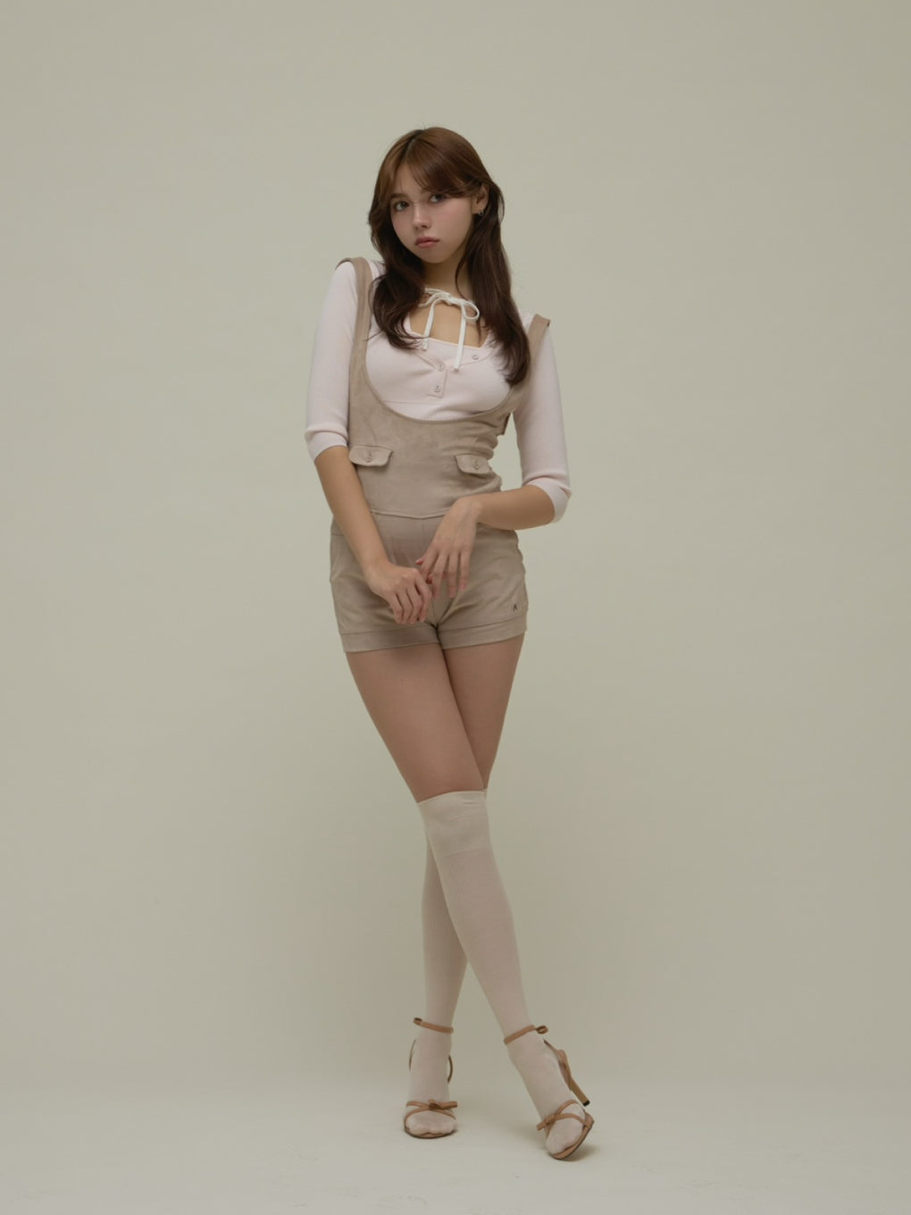 ANDMARY】Hein ribbon knit tops