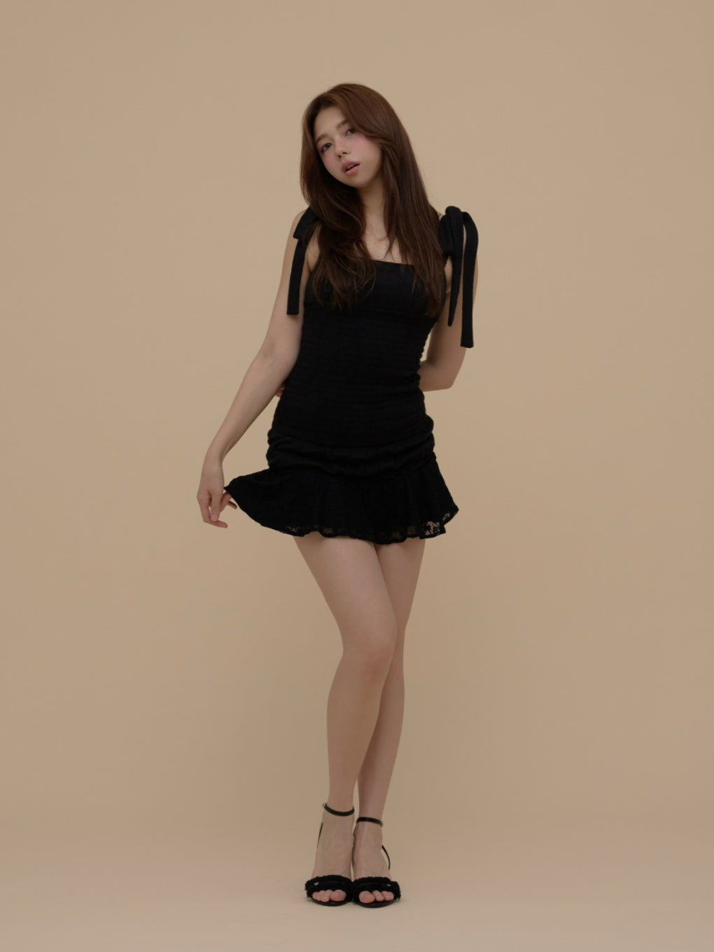 Ameria lace mini dress