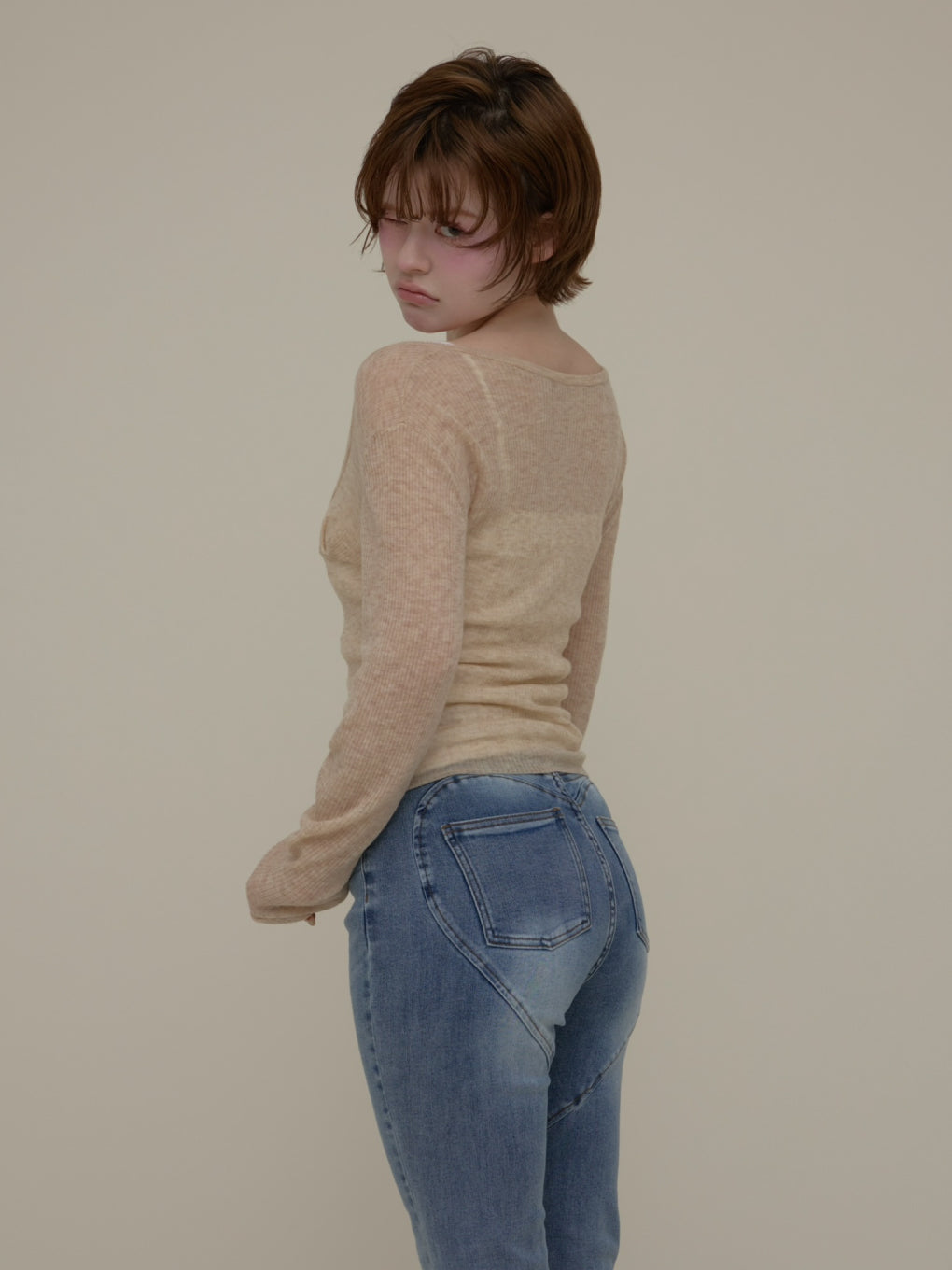 ANDMARY】Lotta frill set tops