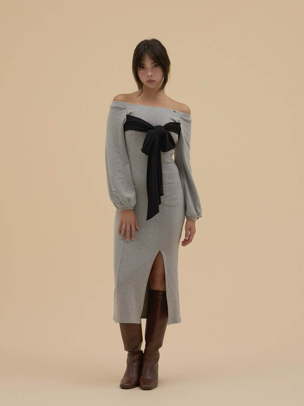 Ella ribbon dress