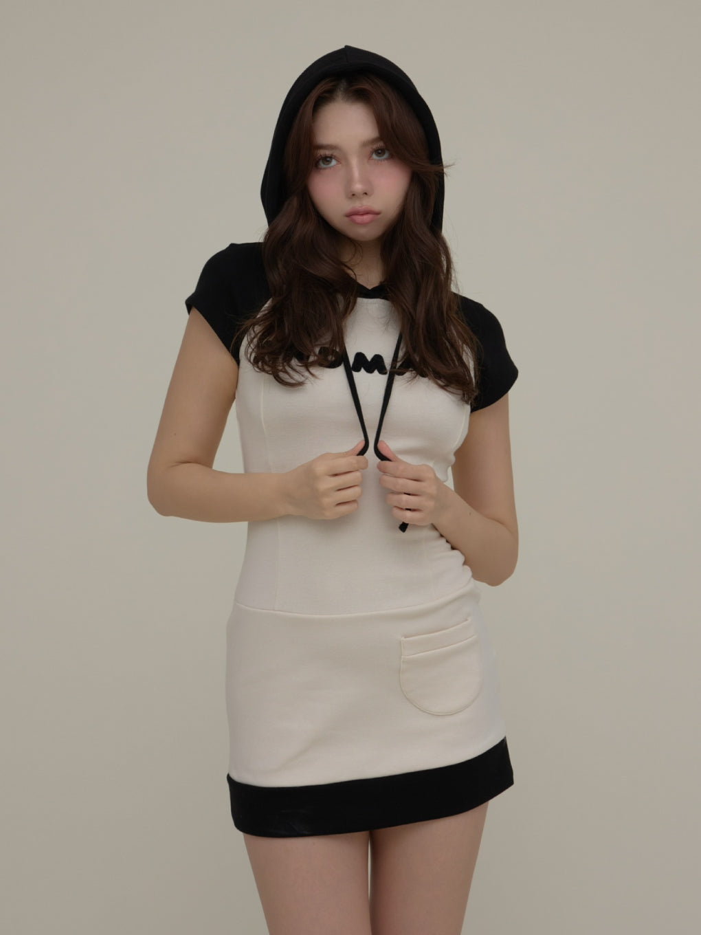 ANDMARY】Mary logo mini dress
